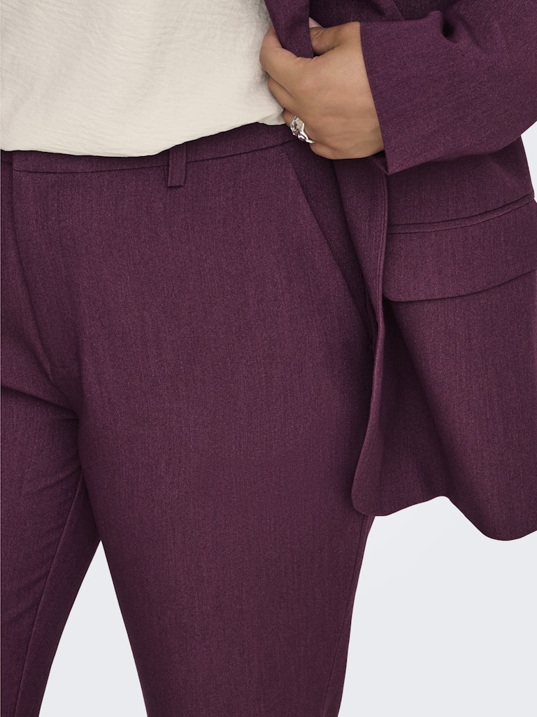 Broek Carhattie HW Mauve Wine Melange