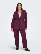Broek Carhattie HW Mauve Wine Melange