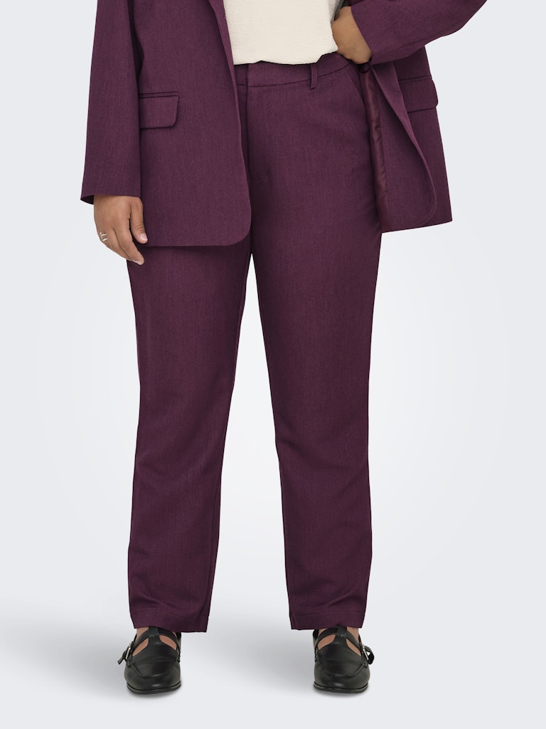 Broek Carhattie HW Mauve Wine Melange