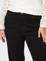 Jeans Carcruz Straight Black denim Pimbox bf L32