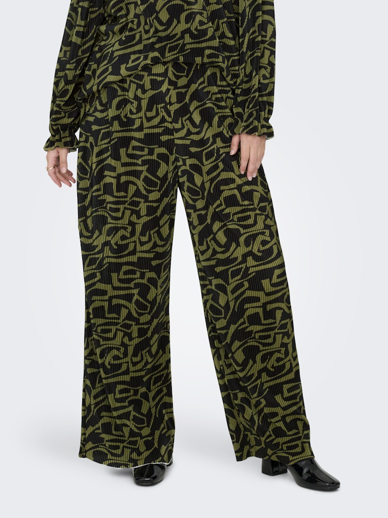 Plisse Broek Carmika Peat moss