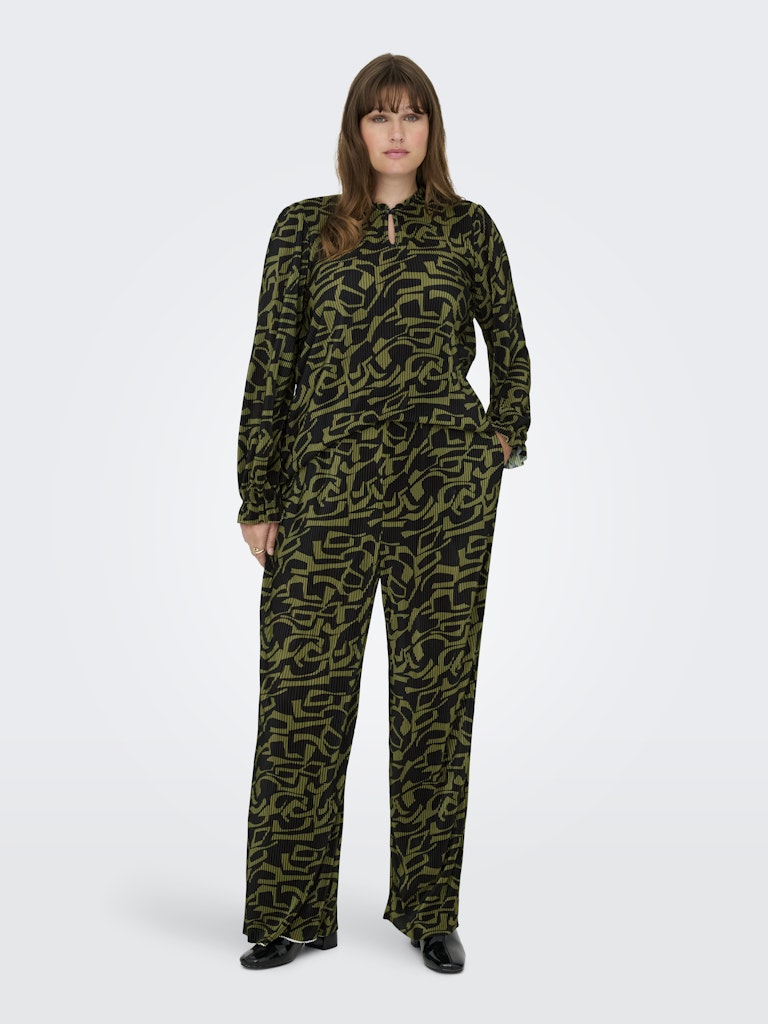 Plisse Broek Carmika Peat moss