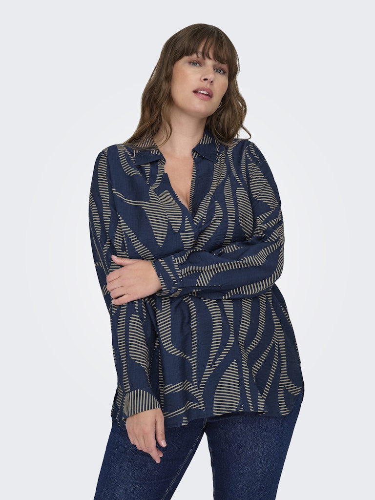 Blouse Carfannil Grapic print Night sky