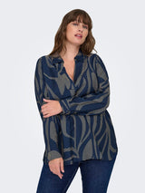 Blouse Carfannil Grapic print Night sky