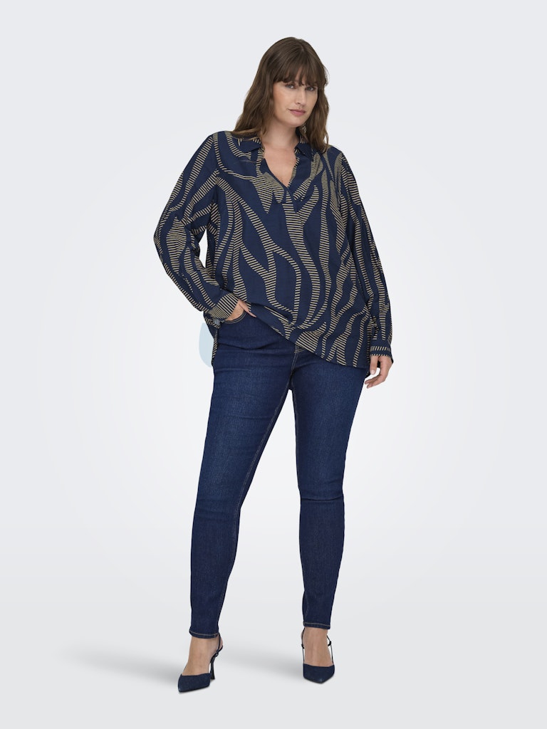 Blouse Carfannil Grapic print Night sky