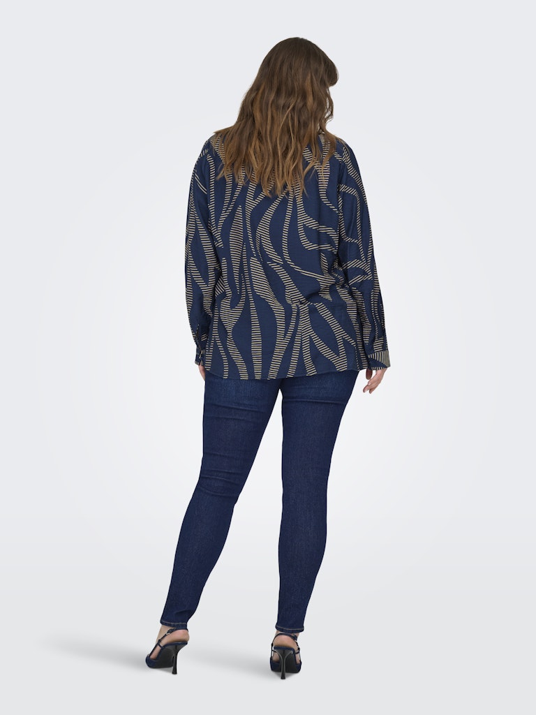 Blouse Carfannil Grapic print Night sky