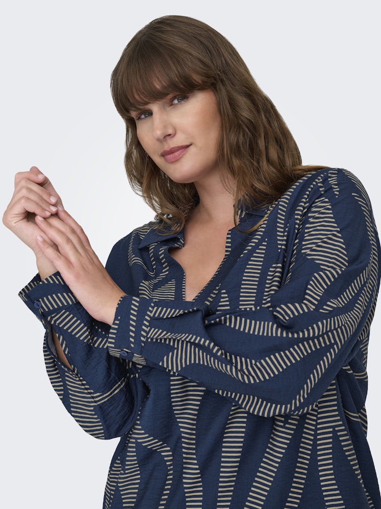 Blouse Carfannil Grapic print Night sky