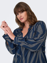 Blouse Carfannil Grapic print Night sky