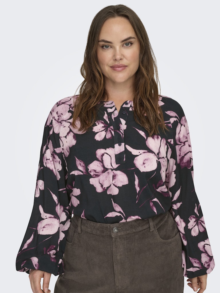 Blouse Carlinka black/floral