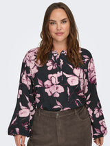 Blouse Carlinka black/floral