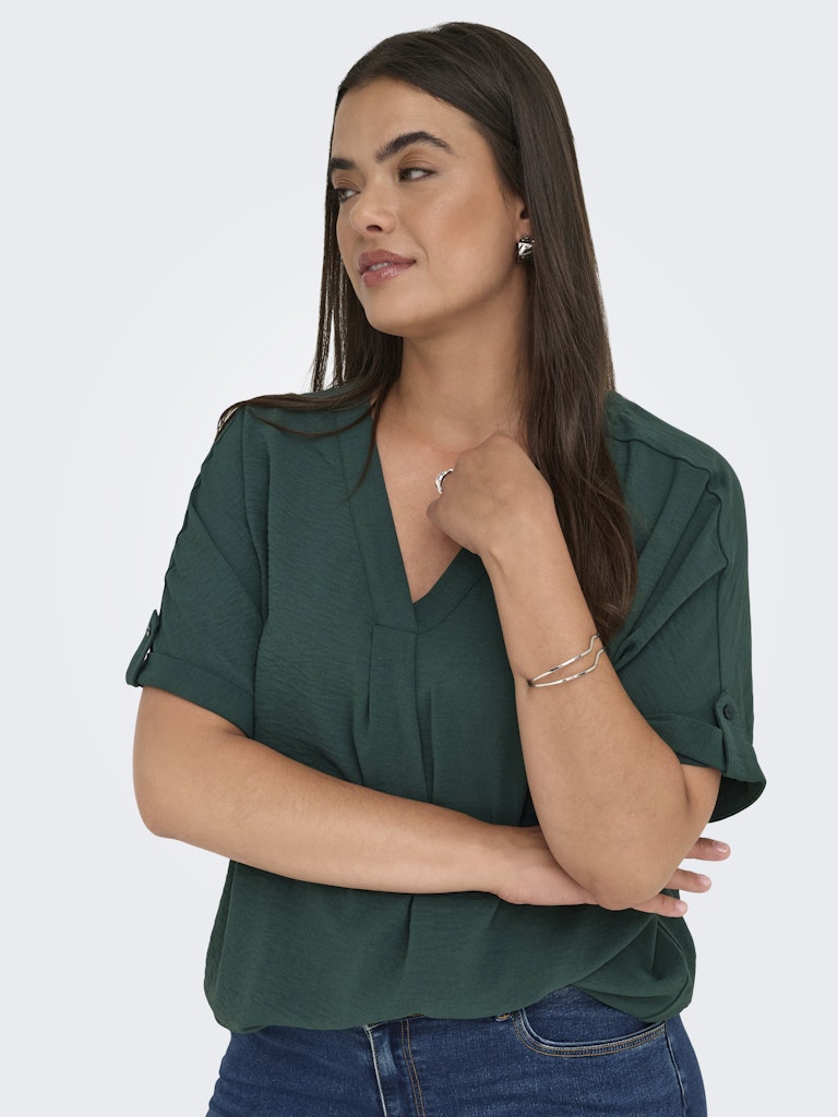 Shirt Carmetta 2/4 mouw Green Gables