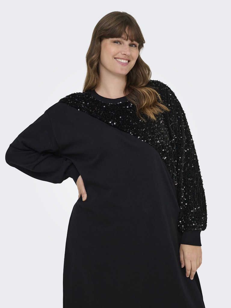 Sweat Dress Carnellie Black