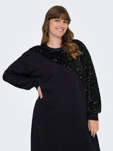 Sweat Dress Carnellie Black