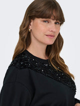 Sweat Dress Carnellie Black