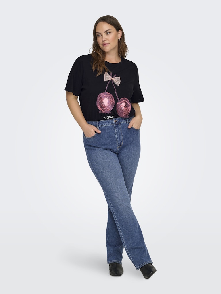 Shirt CarKita Black/Cherry Bow