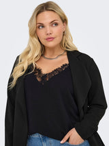 Singlet top Carmetta Lace Black