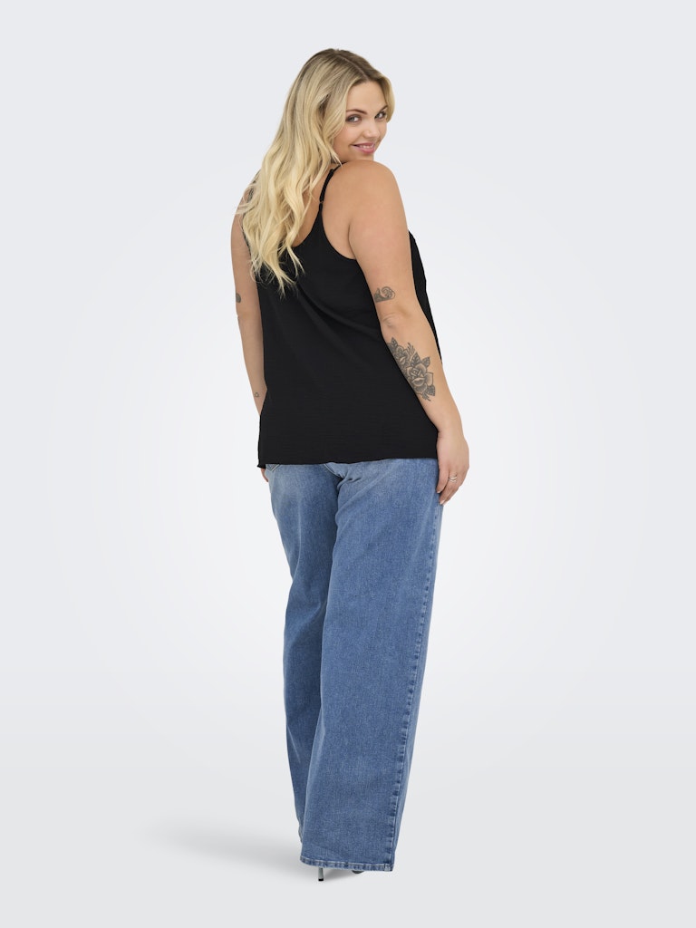 Singlet top Carmetta Lace Black