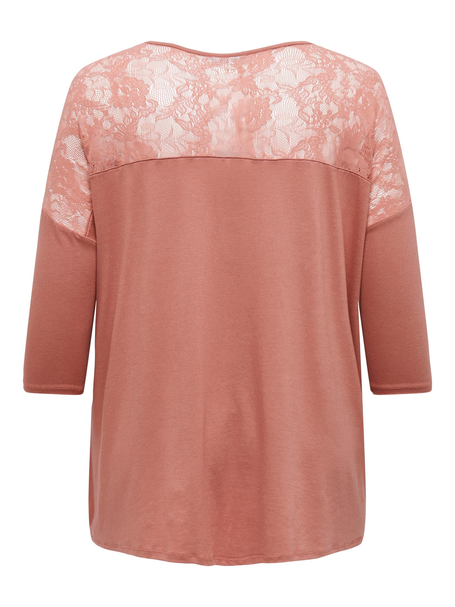 Shirt Carcarma 3/4 Lace Cayon rose t/m 54