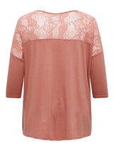 Shirt Carcarma 3/4 Lace Cayon rose t/m 54
