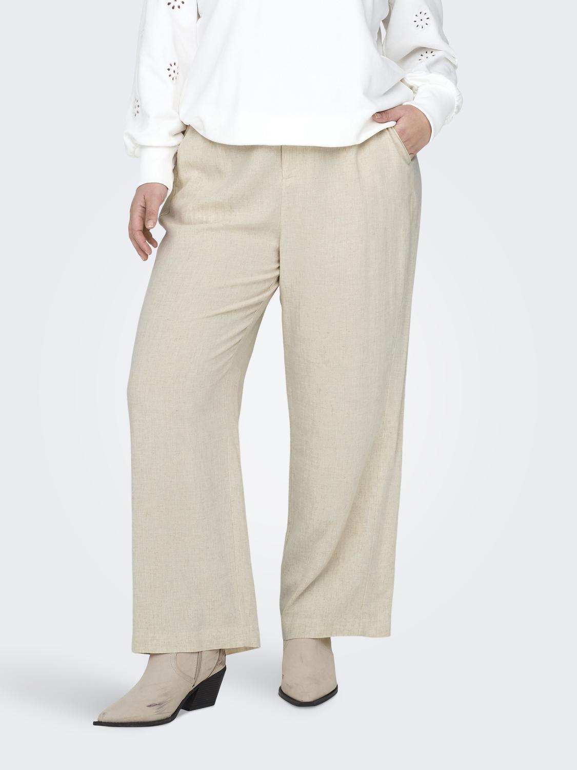 Linnen Broek Caragnes Moonbeam