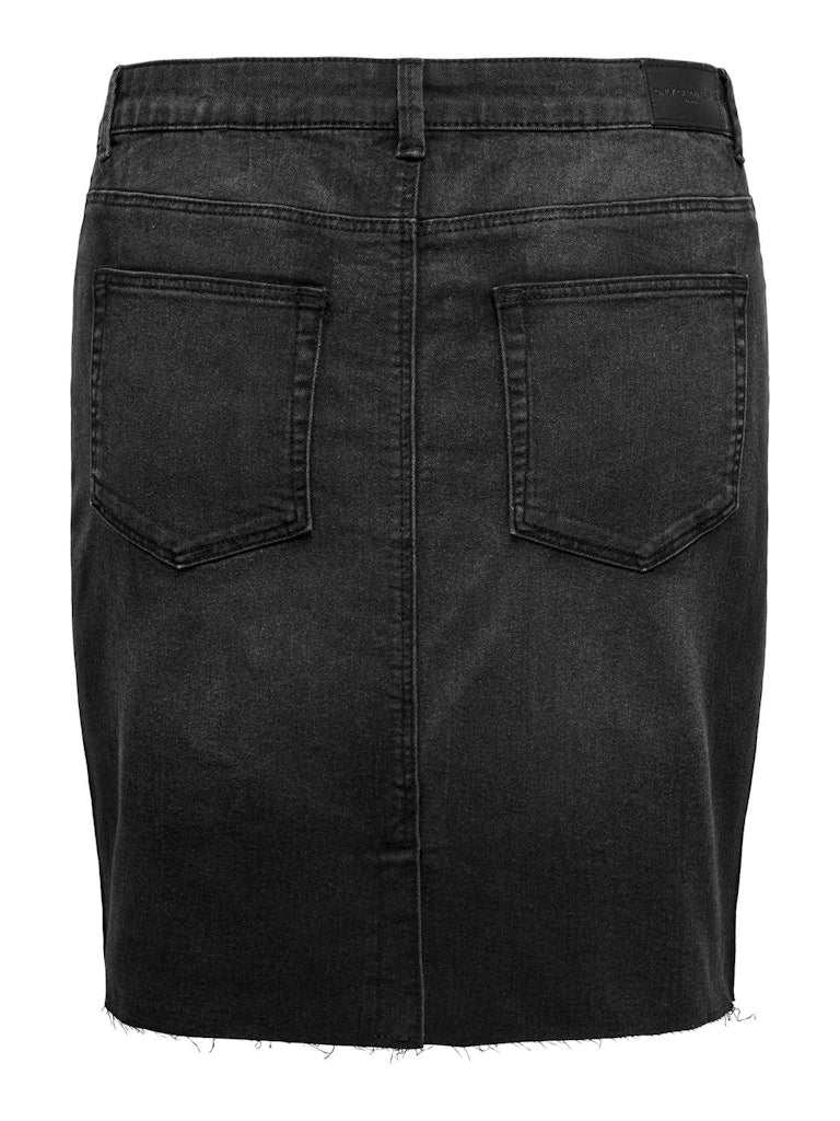 Jeans rok Carsloan Black washed