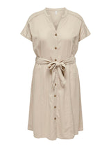Doorknoop Jurk Carcaro Oxford Tan