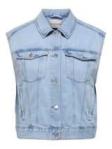 Gilet Carrobyn Light Blue Denim