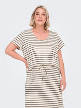 Shirt Carjana streep Cloud dancer
