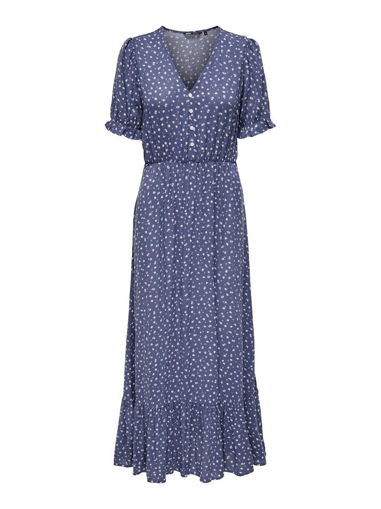 Lange Jurk Carchianti print blue