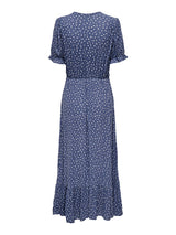 Lange Jurk Carchianti print blue