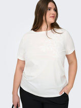 Shirt Cardanielle  Cloud Dancer/Botanic