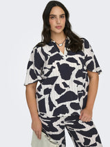 Shirt Carmisia Cloud Dancer/Grapic