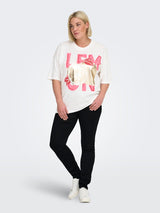 Shirt  Carkourtney Cloud Dancer/Lemon