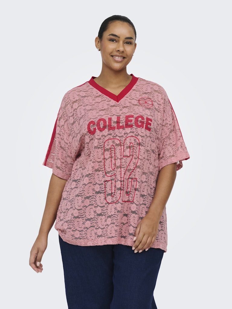 Shirt Carkia Lace Romance Rose/Barbados