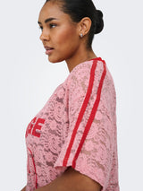 Shirt Carkia Lace Romance Rose/Barbados