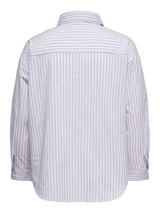 Blouse Carliah Stripe Bright White Romance