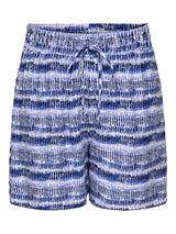Korte Broek Carhavana print Ultramarine/Grapic