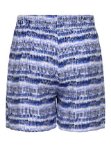Korte Broek Carhavana print Ultramarine/Grapic