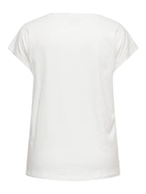 Shirt Carcarina V- Neck print Summer Cloud Dancer