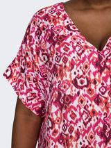 Jurk Carhavana Fuchsia/Purple Summer