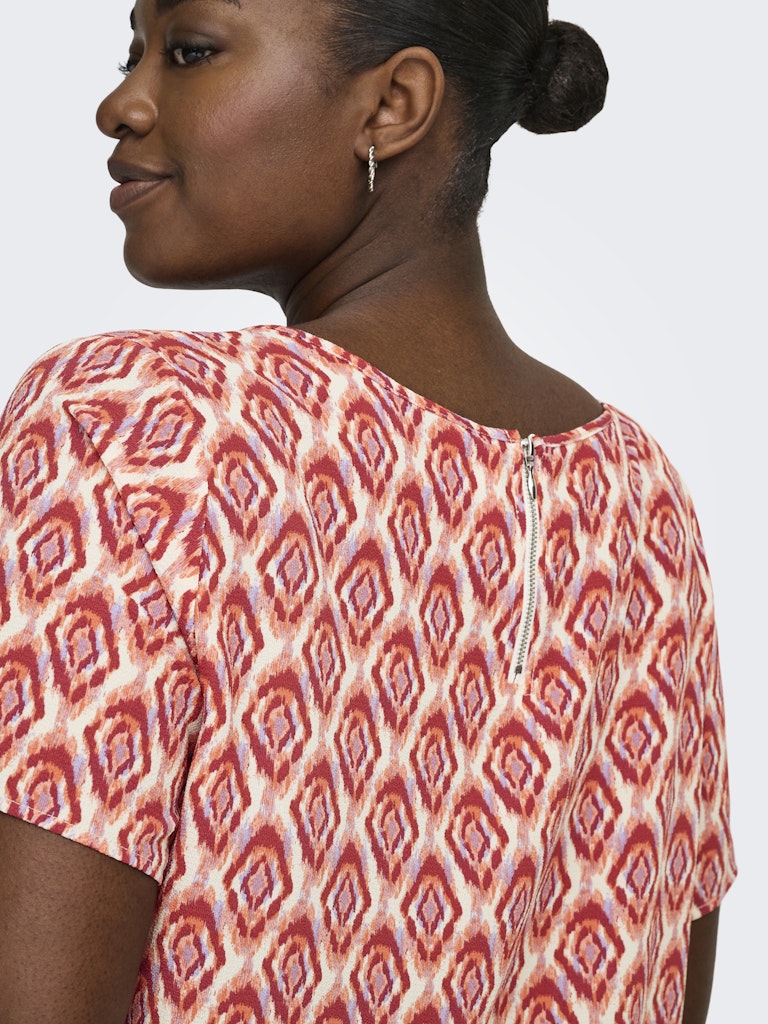 Tuniek Carlux Life print Equestrian Red/Warm Tiles