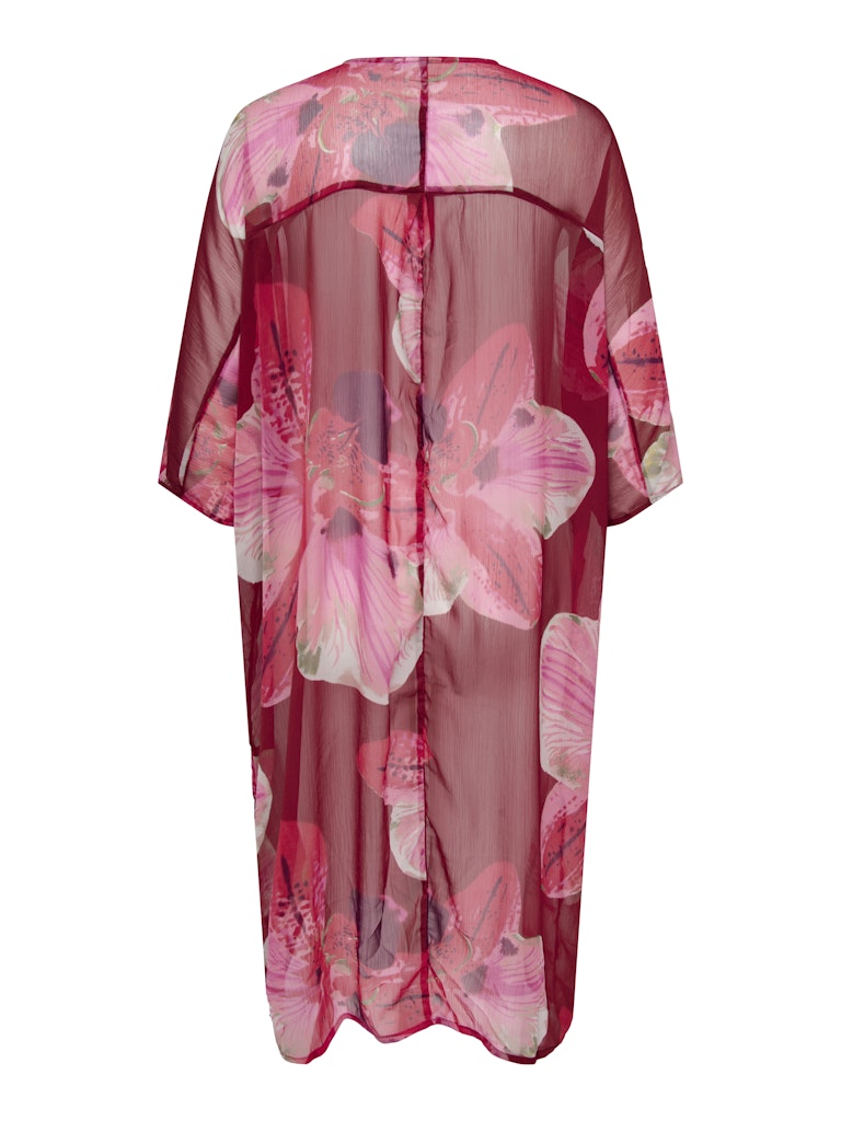 Kimono Carasta Carhowdy print Giga Orchid Spiced Apple