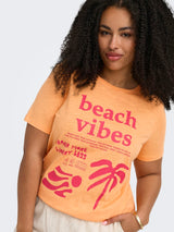 Shirt Caresma Mock Orange / Raspberry
