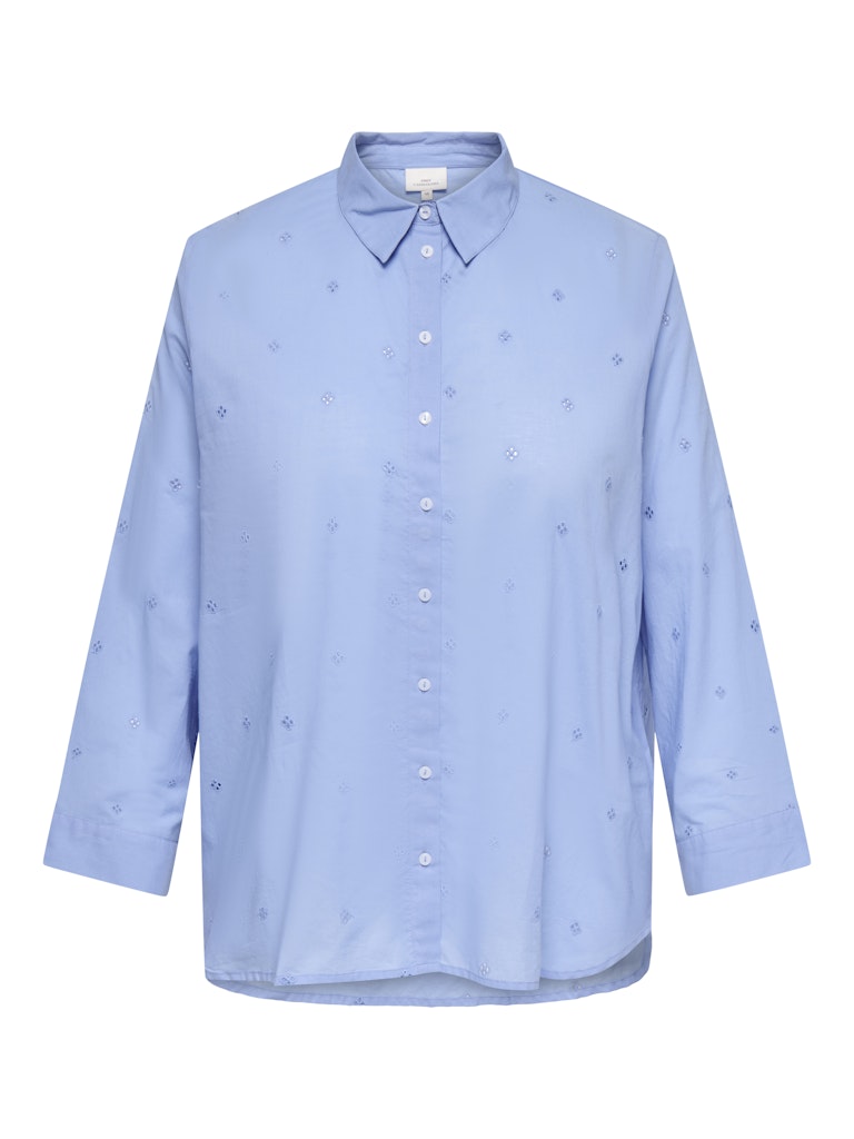 Blouse Broderie Carnew Grace Julia Cornflower Blue