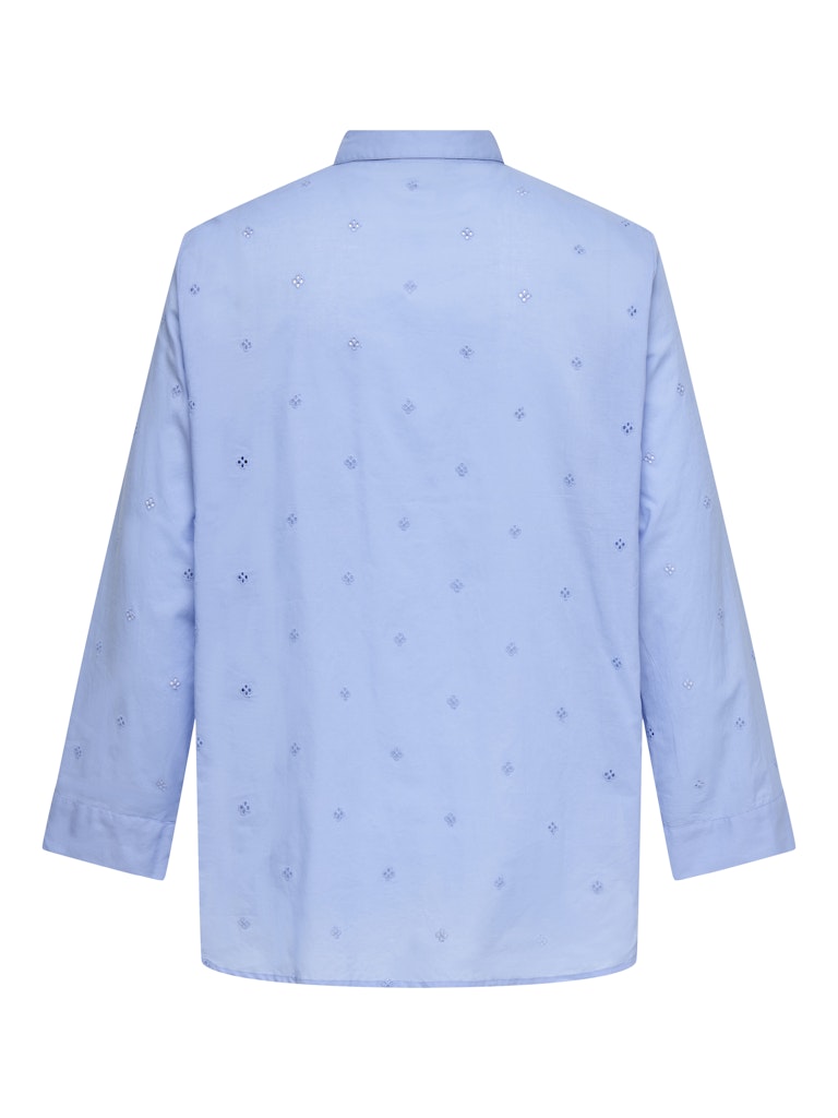 Blouse Broderie Carnew Grace Julia Cornflower Blue
