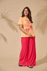 Broek Carreina Raspberry