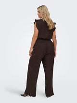 Jumpsuit Carreina Chocolate Martini