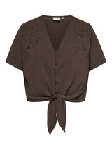 Knoop Blouse Carevalou Chocoalte Martini