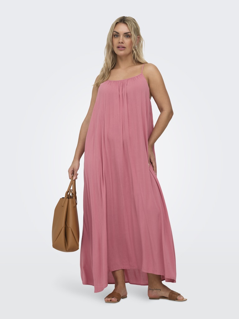 Lange Jurk Carchiara Strap Dusty Rose