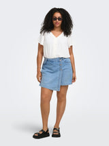 Broek Rok Jeans Carlesly Light Blue Denim